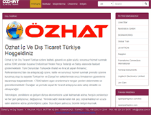 Tablet Screenshot of ozhat.com